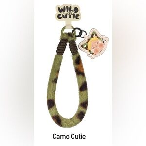 Pop Mart Crybaby Wild But Cutie Phone Charm Camo Cutie
